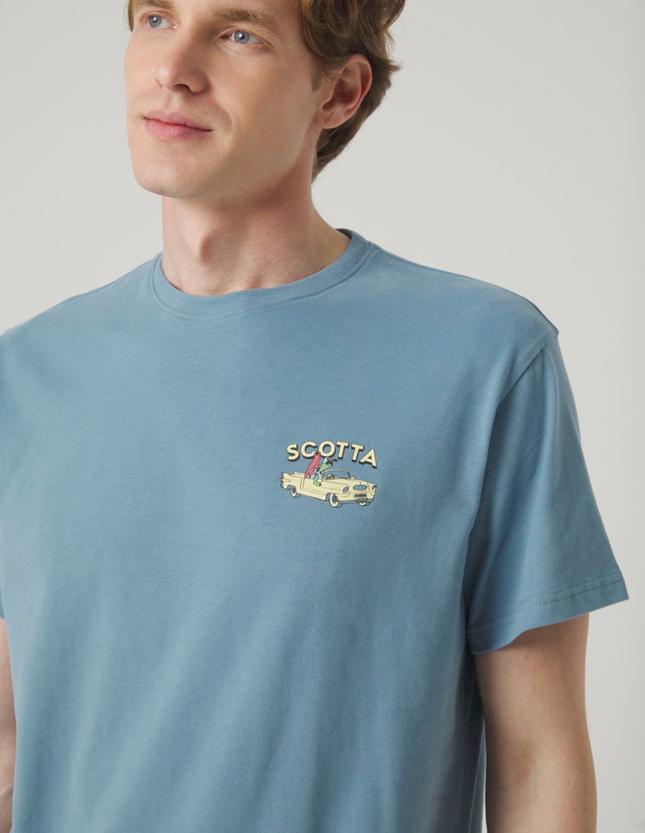 Playera cuello redondo para hombre 3
