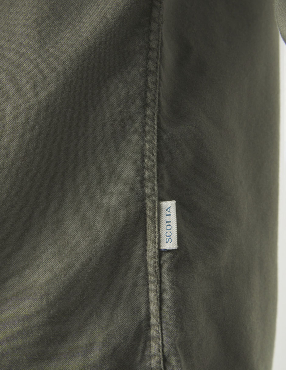 Camisa casual de algodón manga larga para hombre 4