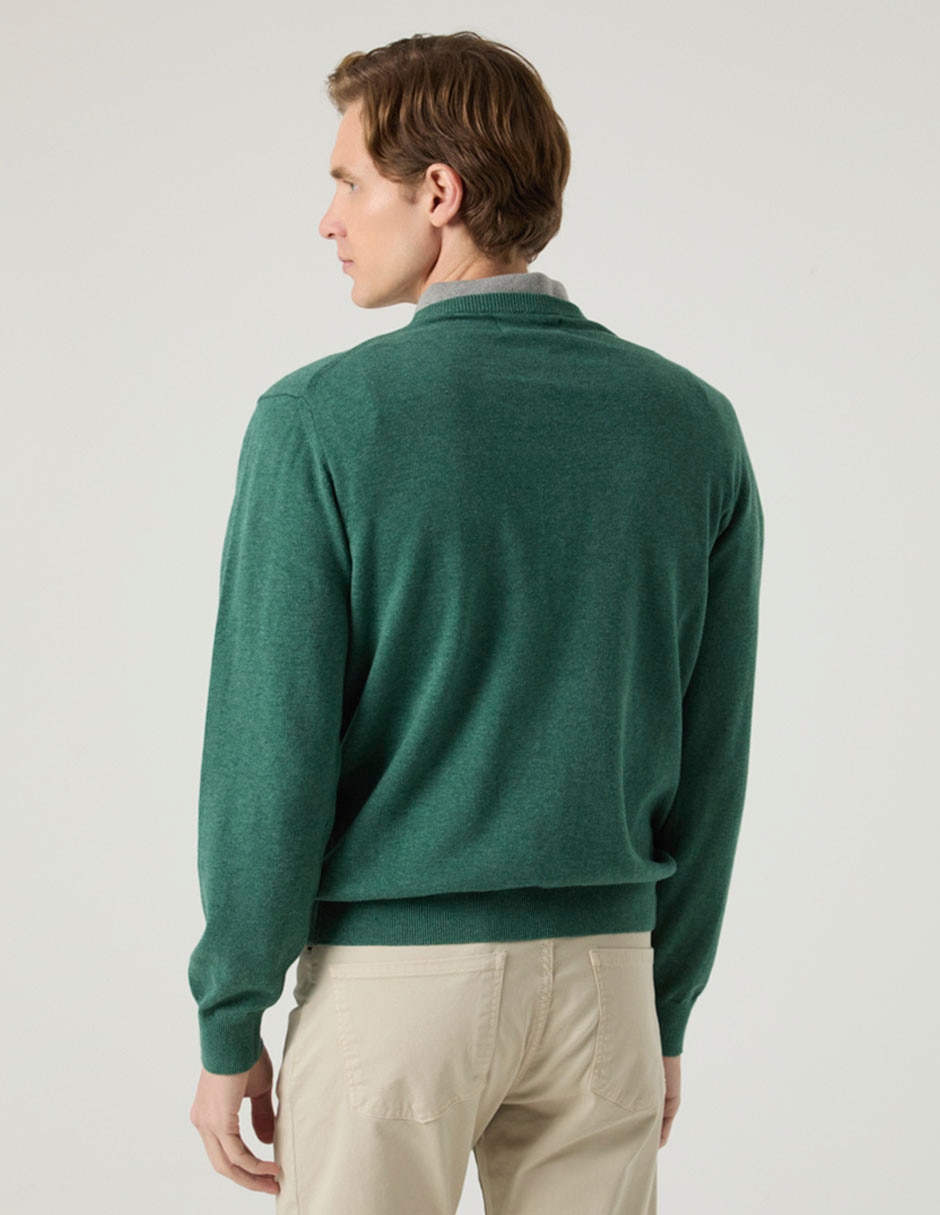 Suéter cuello redondo para hombre 4
