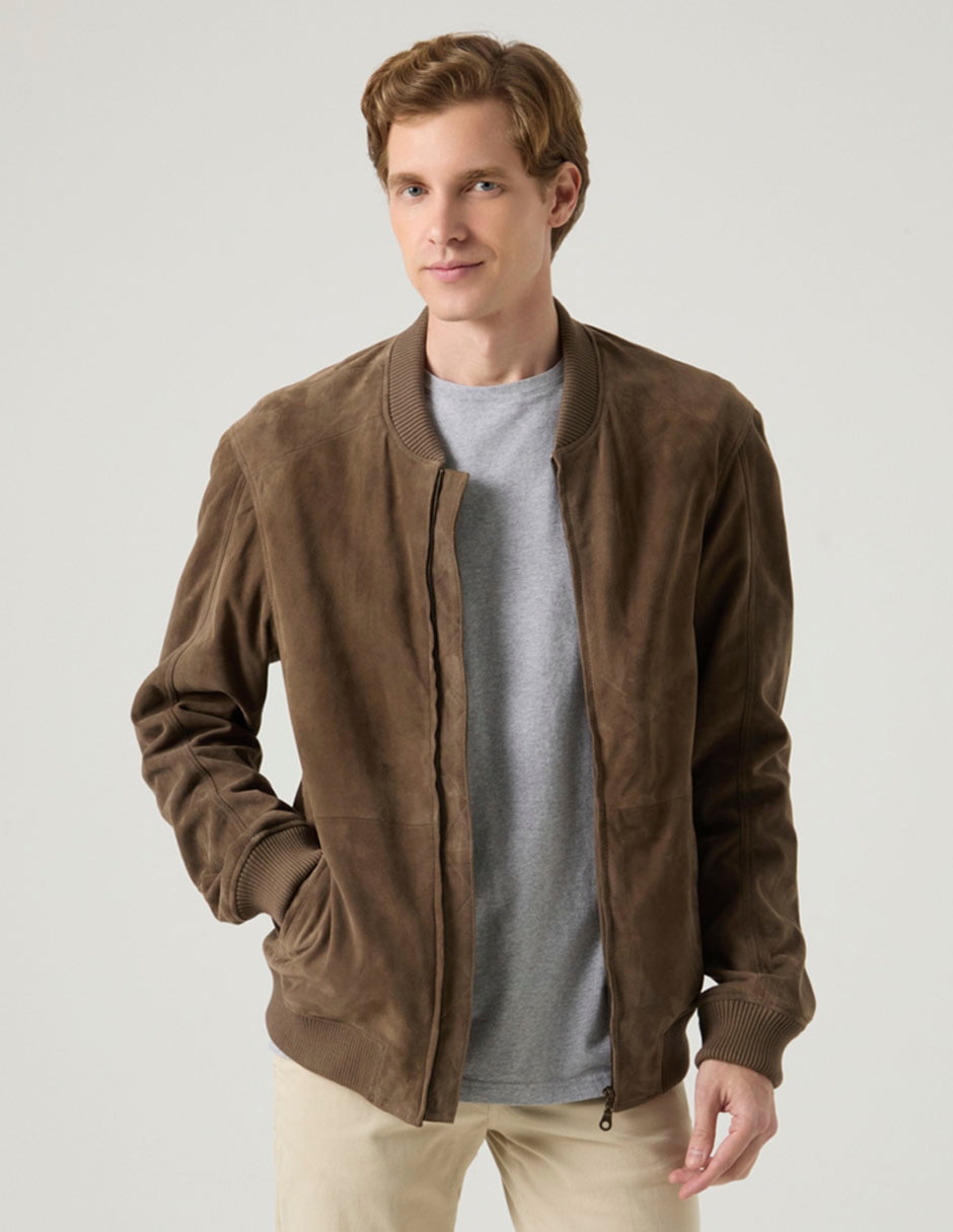 Chamarra casual con bolsillos para hombre 2