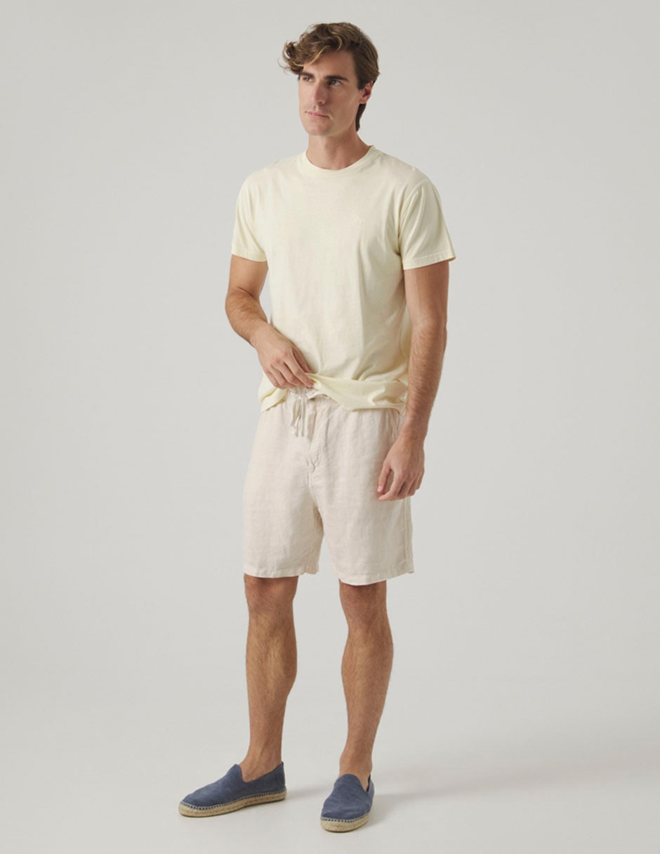 Bermuda de lino para hombre 3