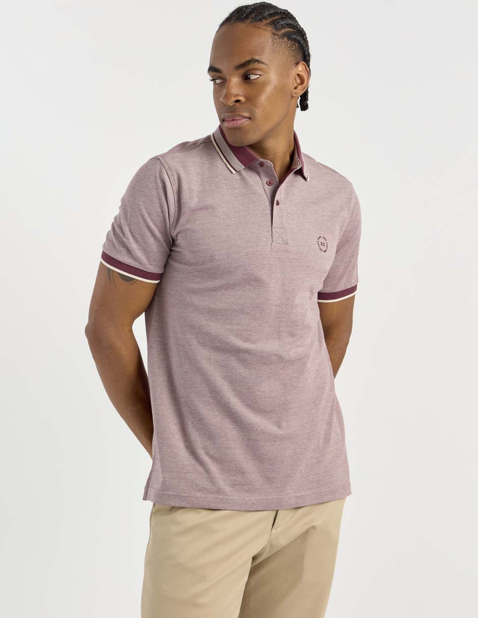 Playera tipo polo para hombre