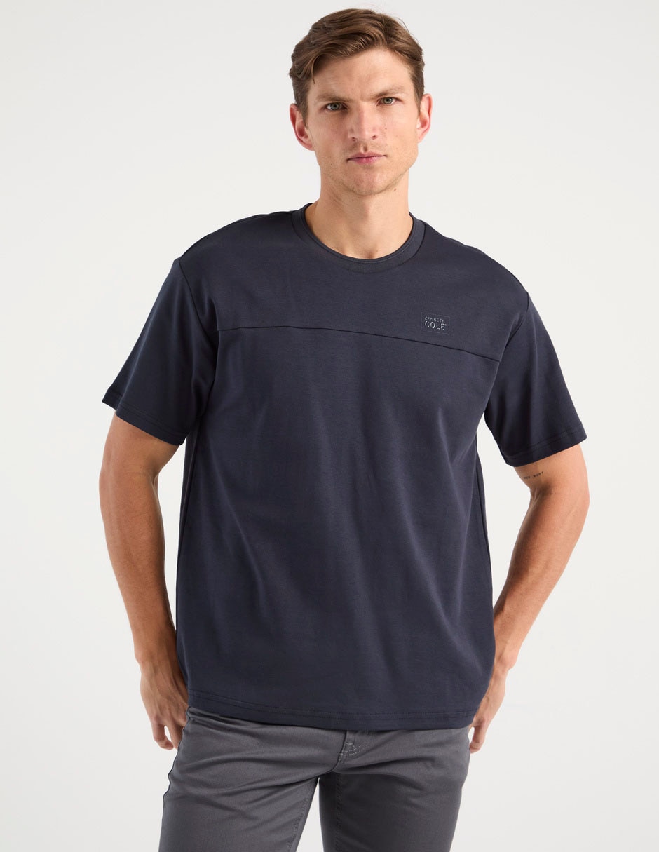 Playera cuello redondo para hombre