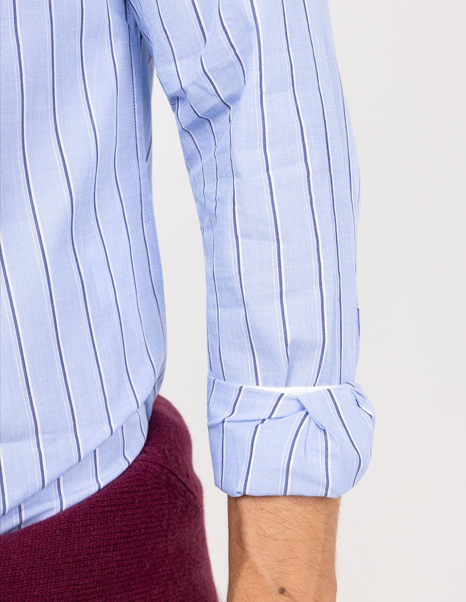 CAMISA EL GANSO 1050, 42, AZUL CELESTE