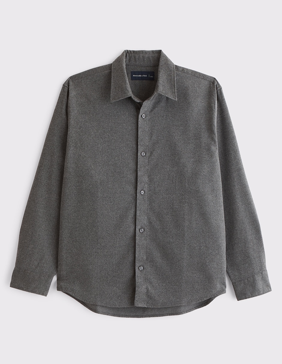 Camisa casual de algodón manga larga para hombre 2