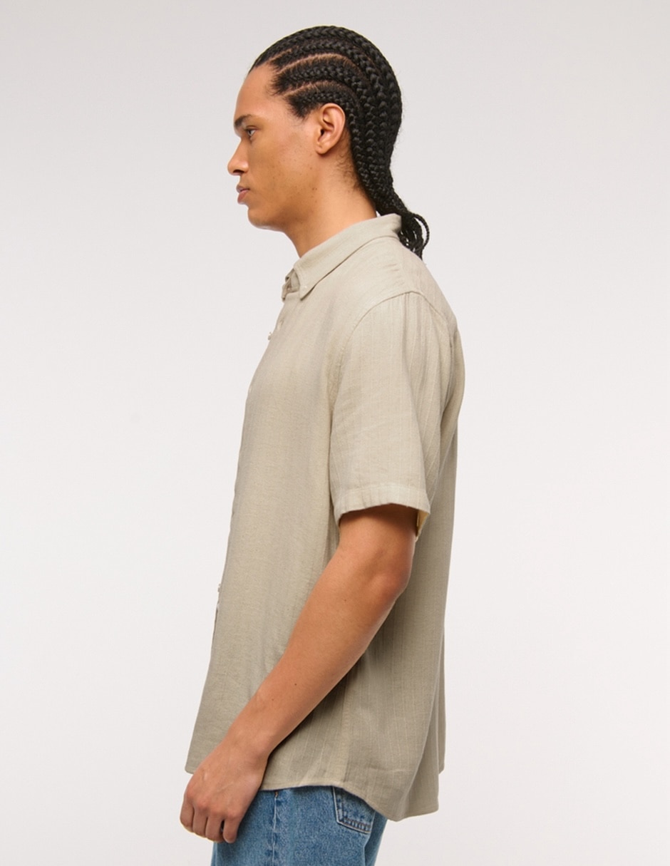 Camisa casual manga corta para hombre 3