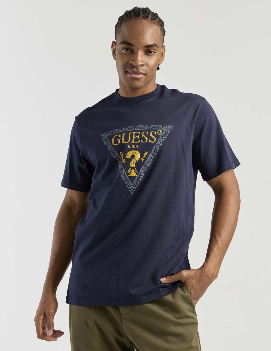 Playera cuello redondo para hombre