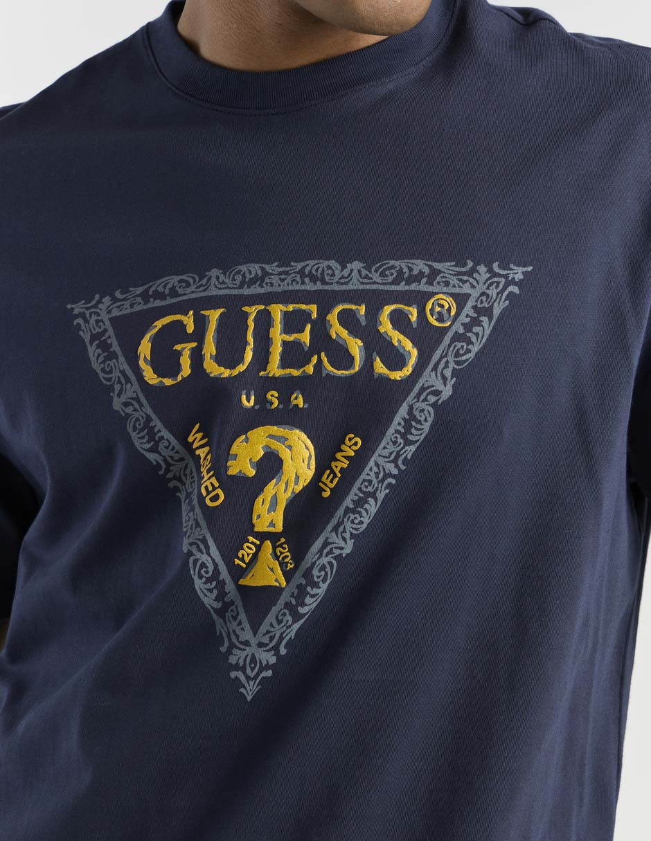 Playera cuello redondo para hombre 4