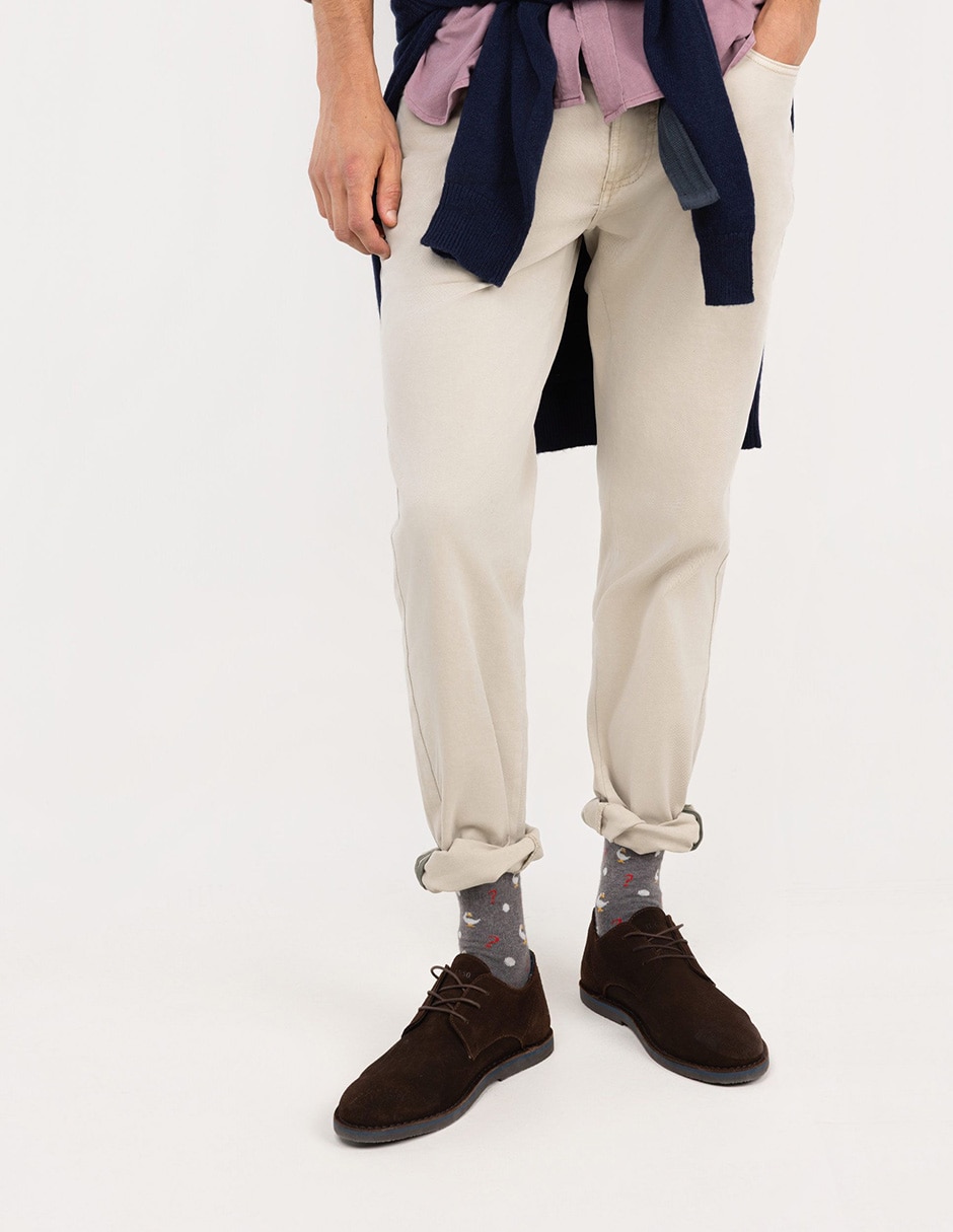 PANTALON EL GANSO 1020W2500, 40, BEIGE