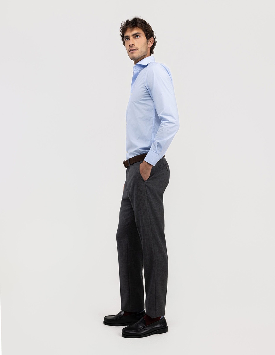 Camisa casual de algodón manga larga para hombre 3