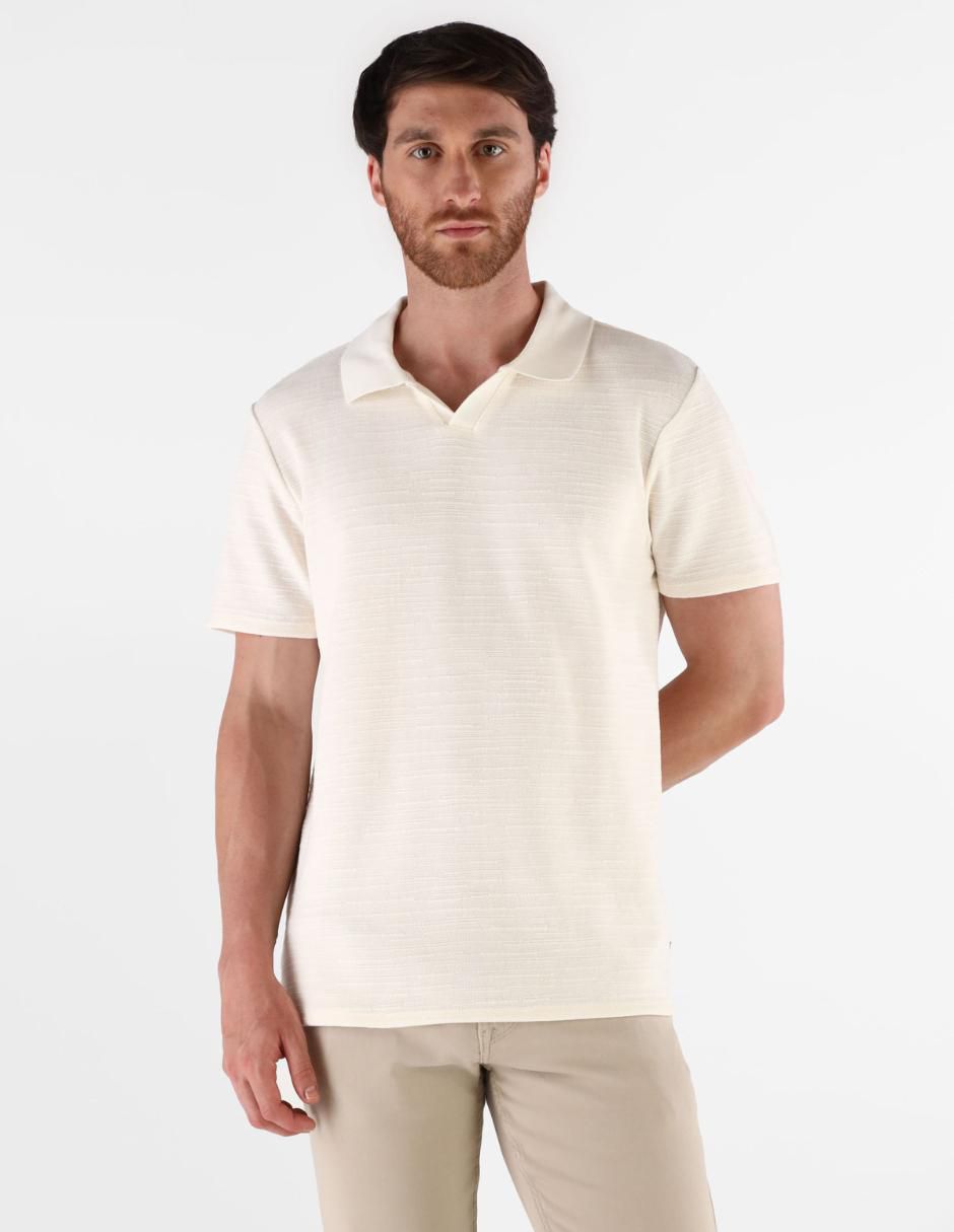 Playera tipo polo Johnny para hombre