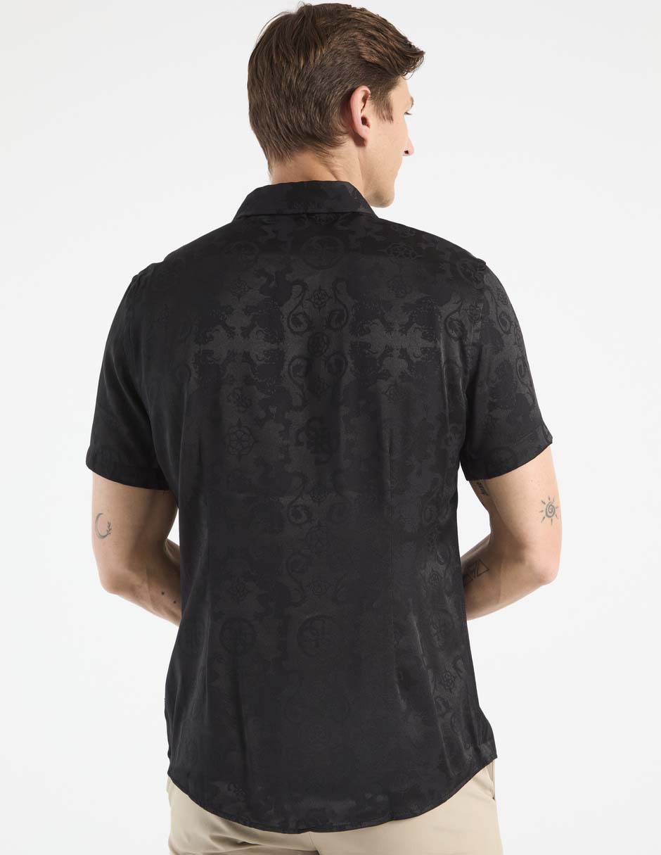 Camisa casual manga corta para hombre 2