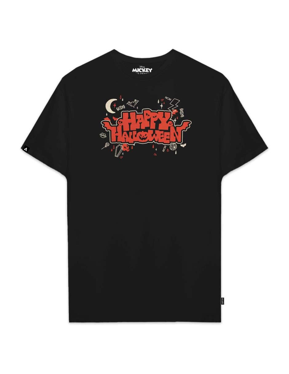 Playera de Halloween cuello redondo para hombre 4