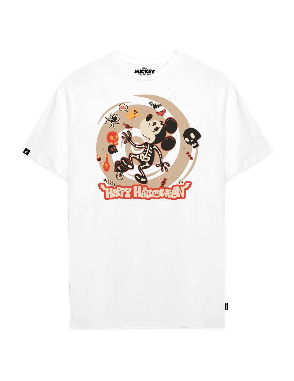 Playera de Halloween cuello redondo para hombre 4