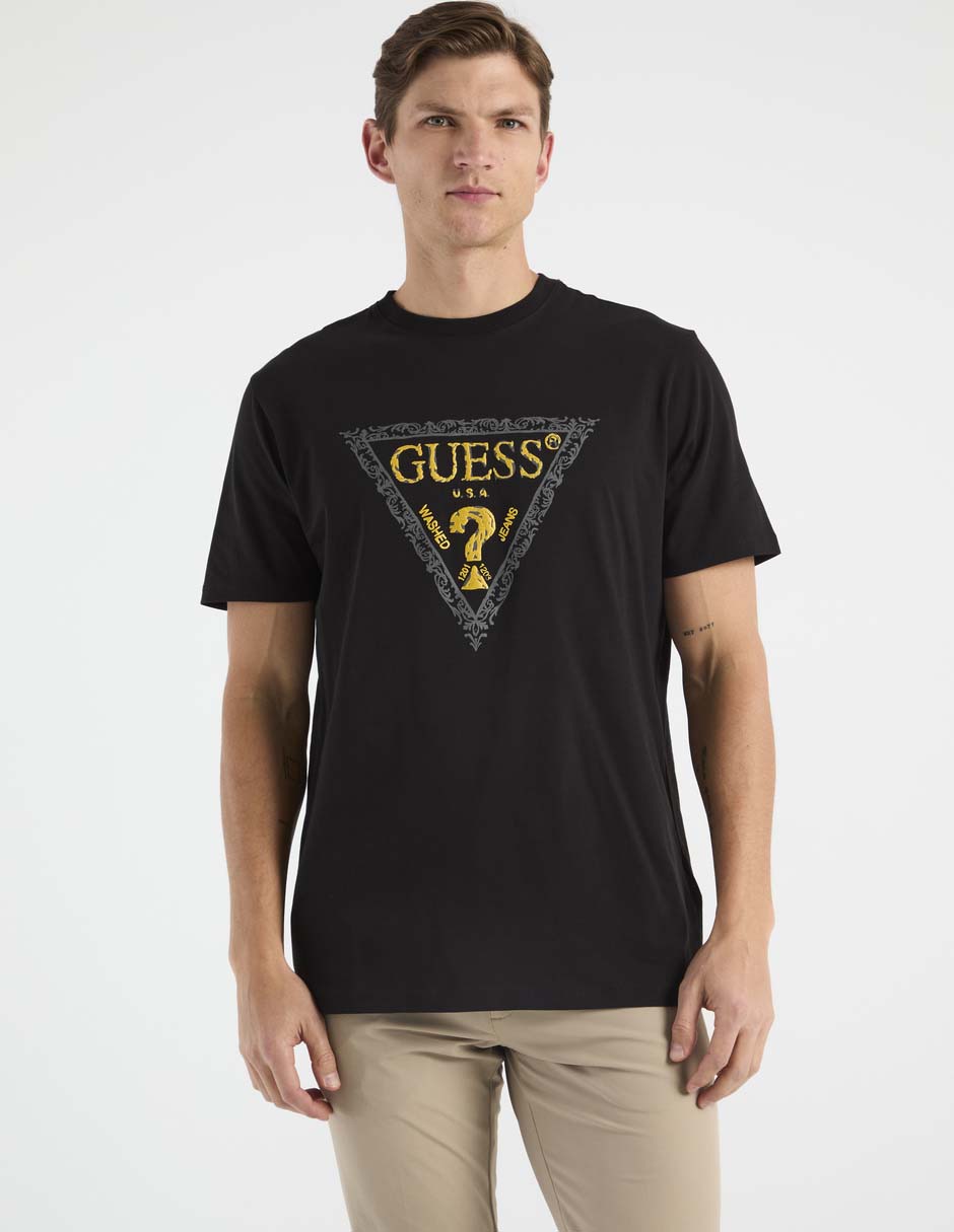 Playera cuello redondo para hombre