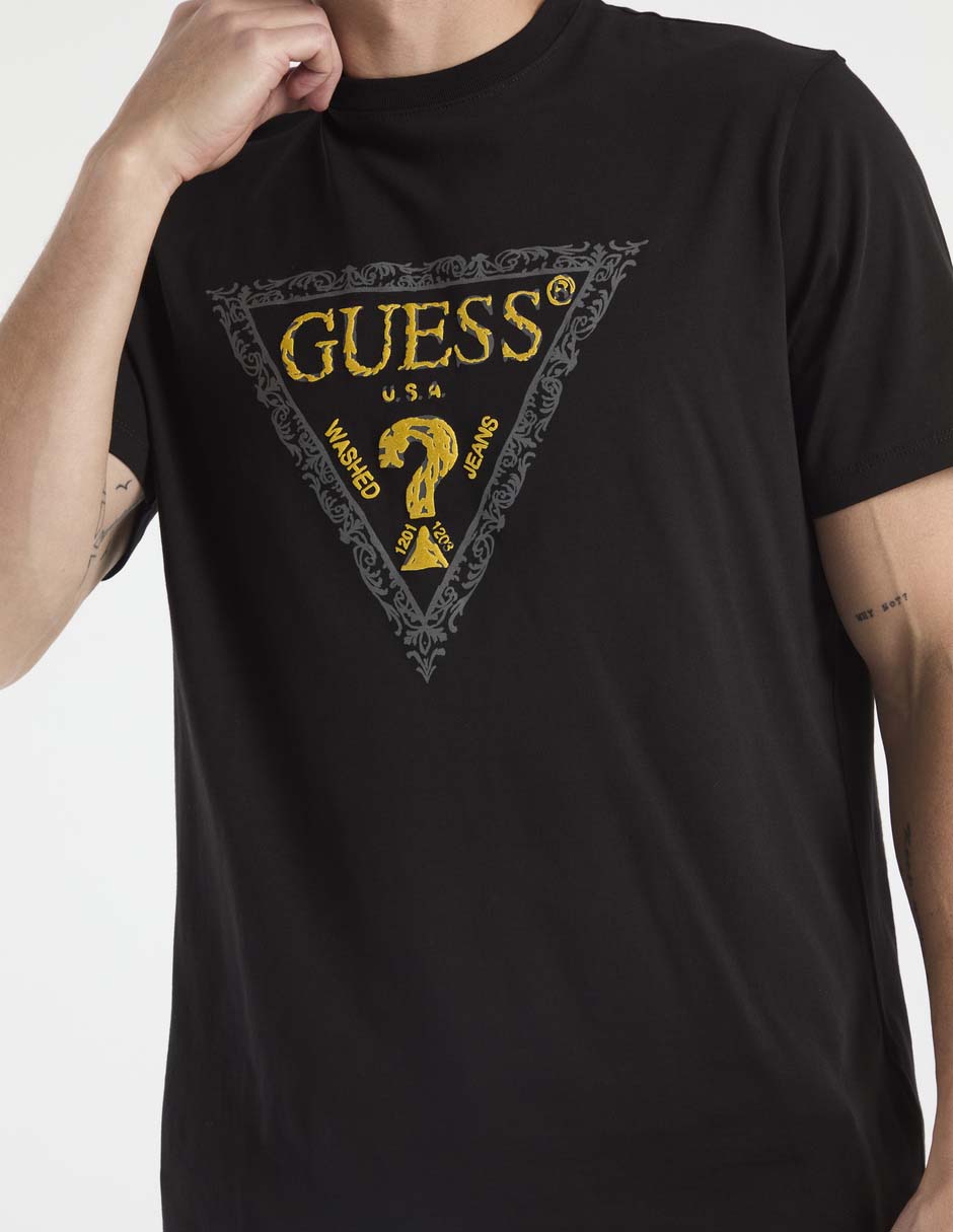Playera cuello redondo para hombre 4
