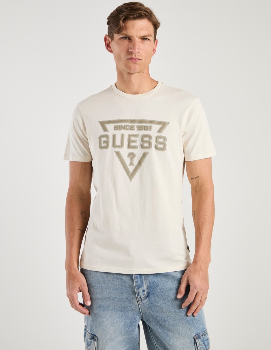 Playera cuello redondo para hombre