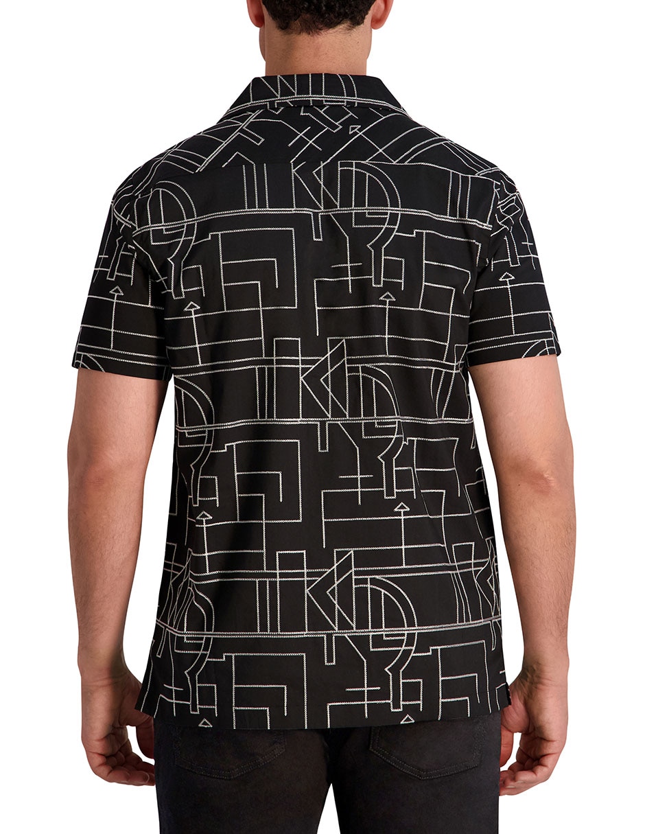 Camisa casual de algodón manga corta para hombre 2
