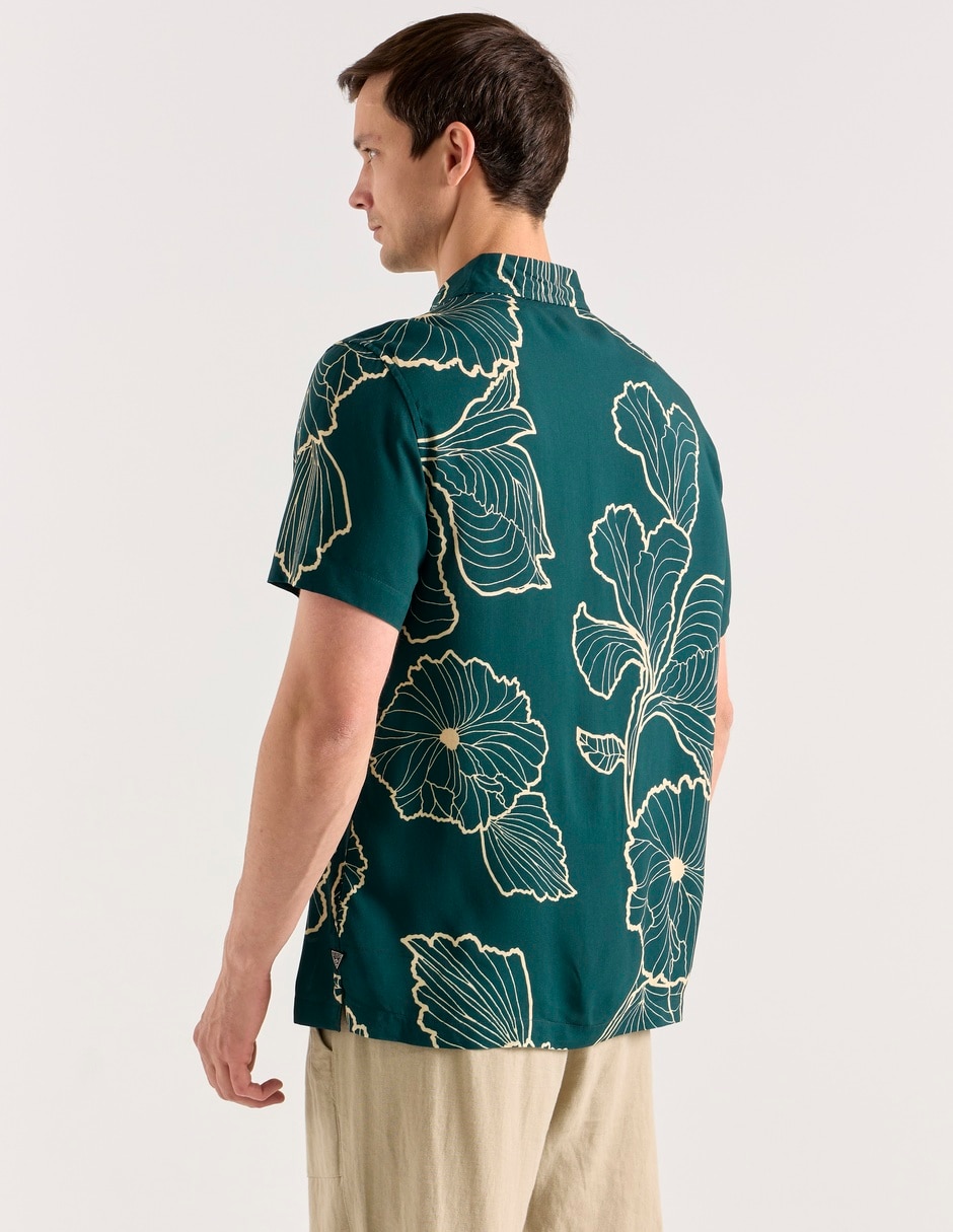 Camisa casual manga corta para hombre 2