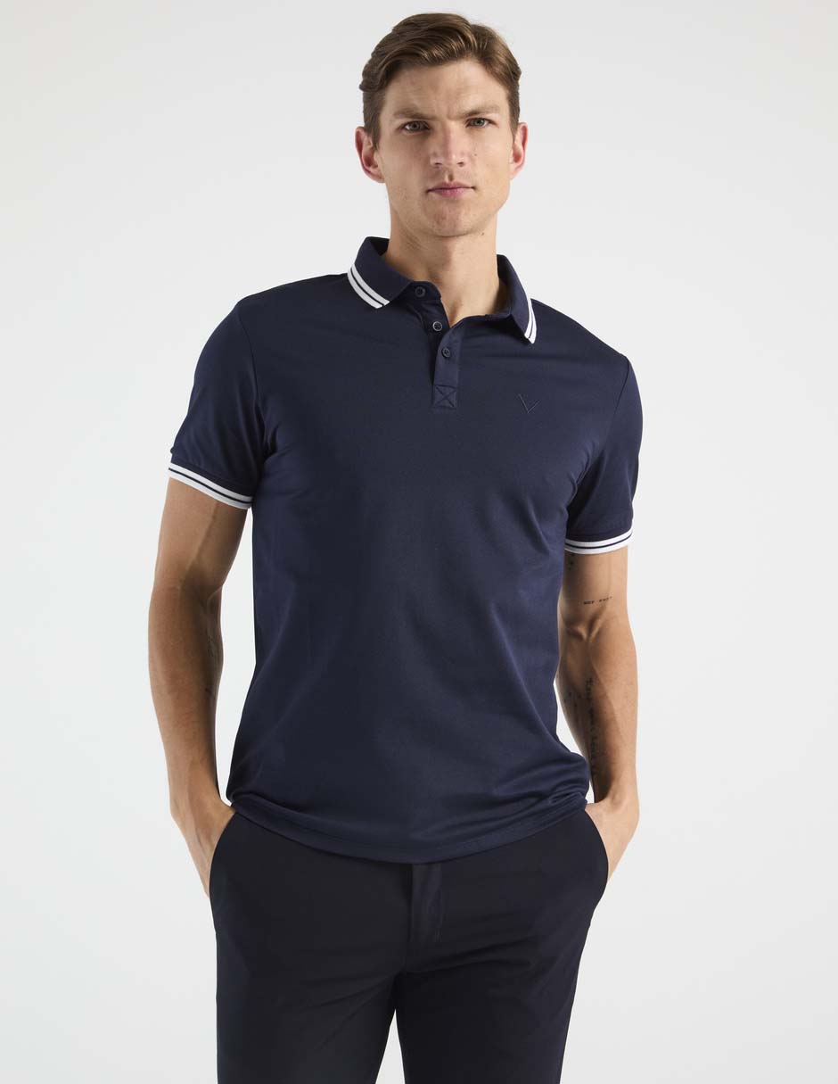 Playera tipo polo para hombre