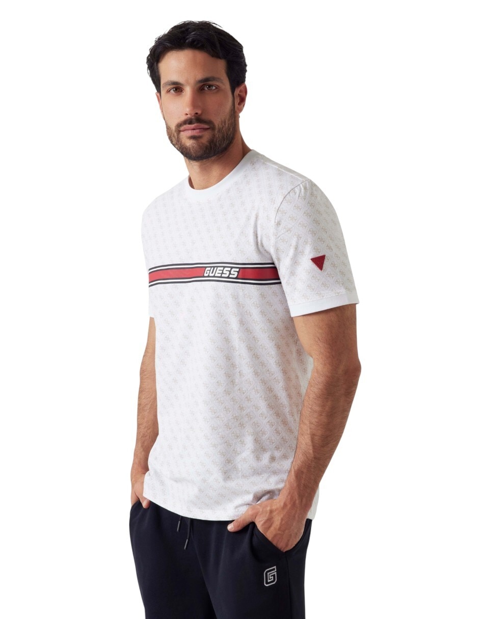 Playera cuello redondo para hombre