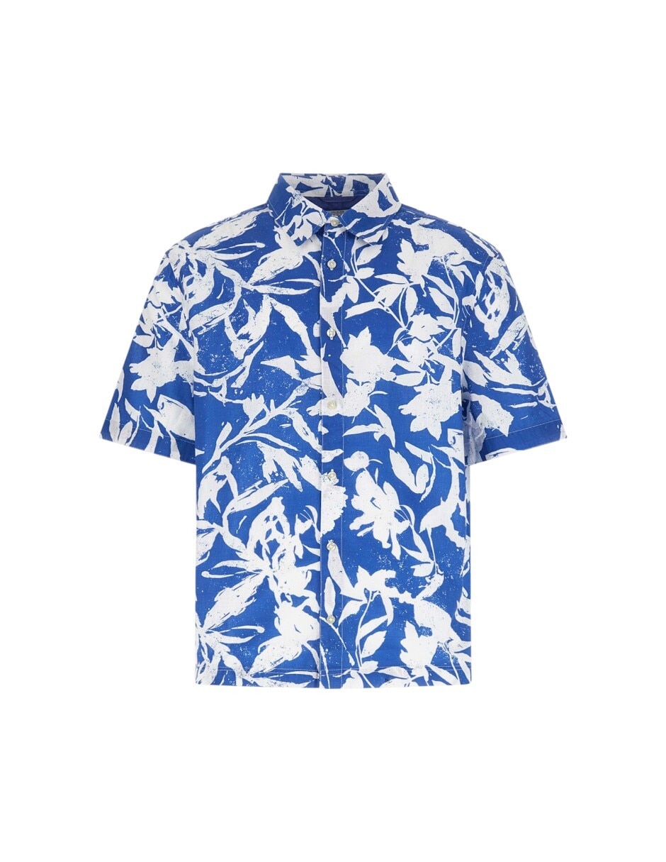 Camisa de algodón manga corta para hombre 5