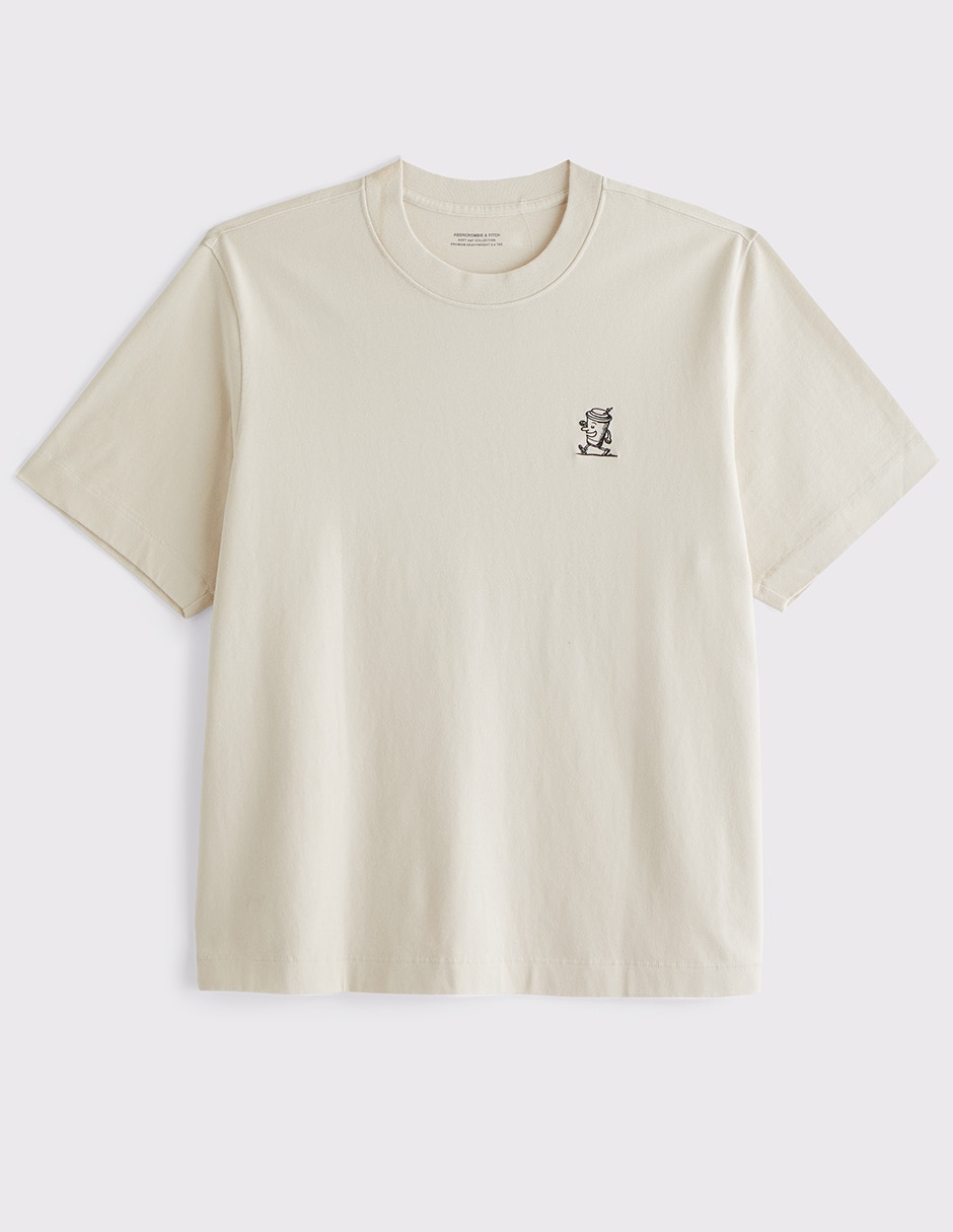 Playera cuello redondo para hombre