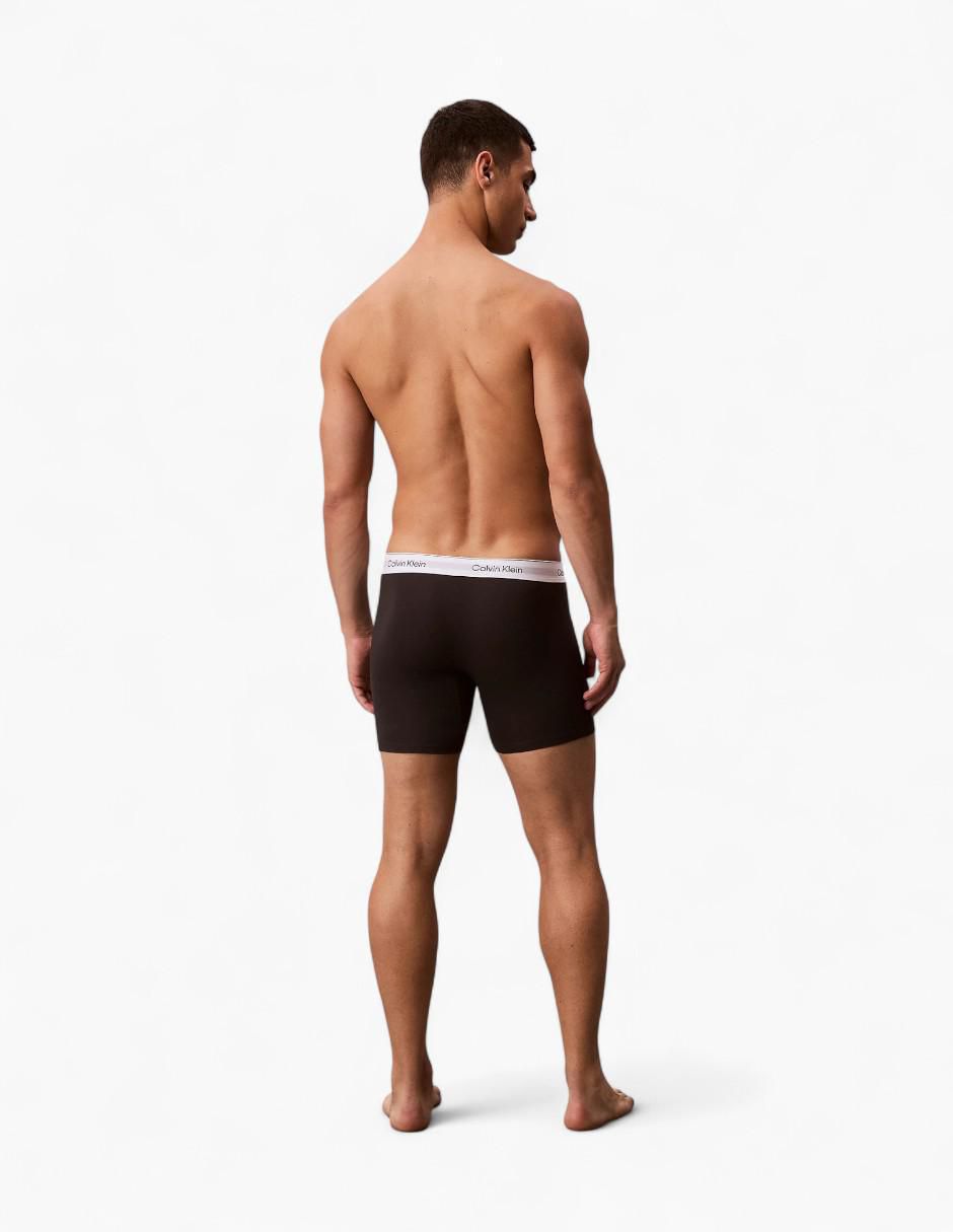 Set bóxer brief de algodón para hombre 3 piezas 4