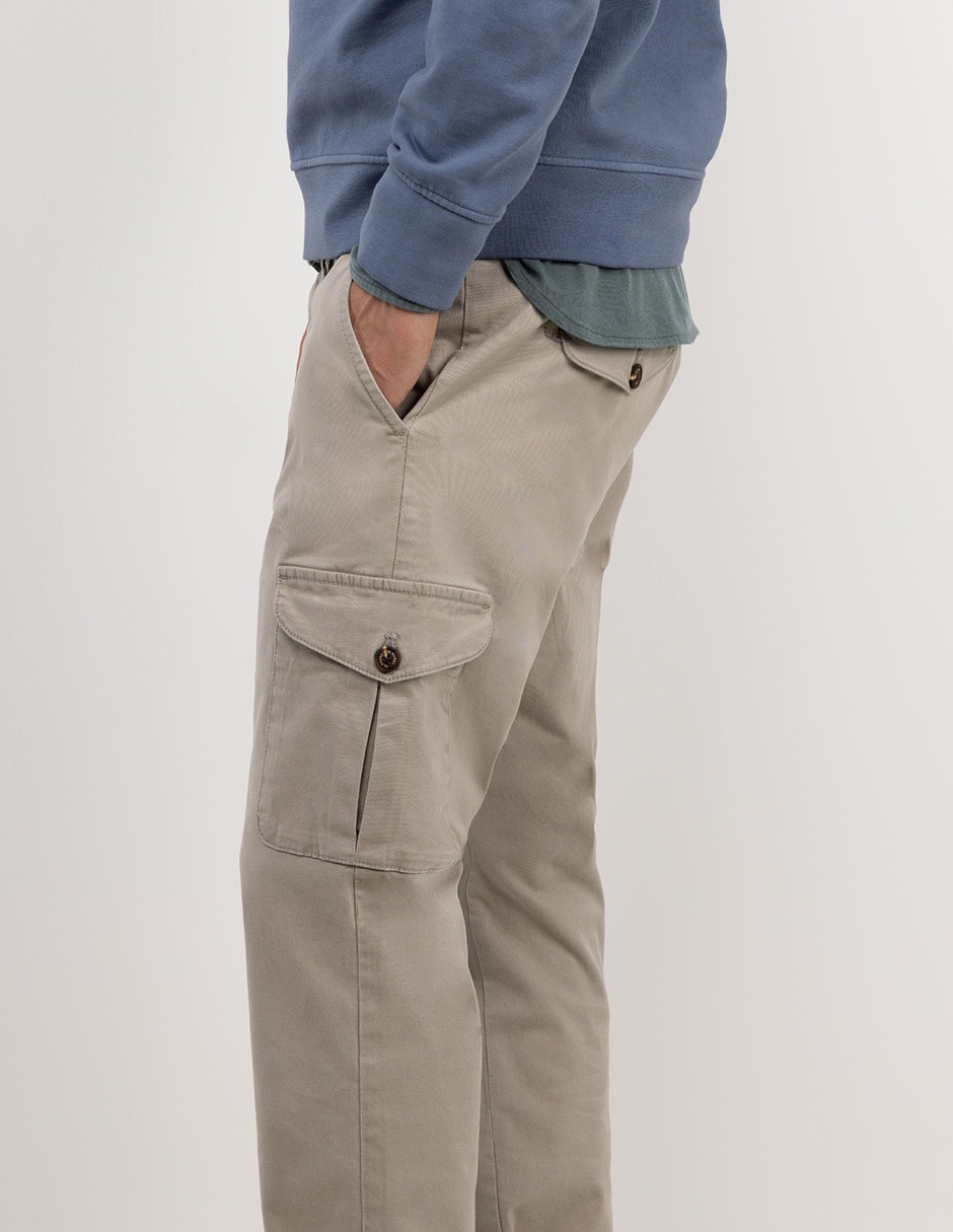 PANTALON EL GANSO 1020W2500, 40, BEIGE