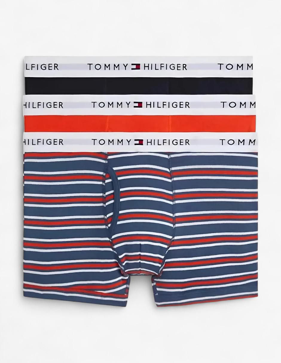 Set bóxer trunk de algodón para hombre 3 piezas 5