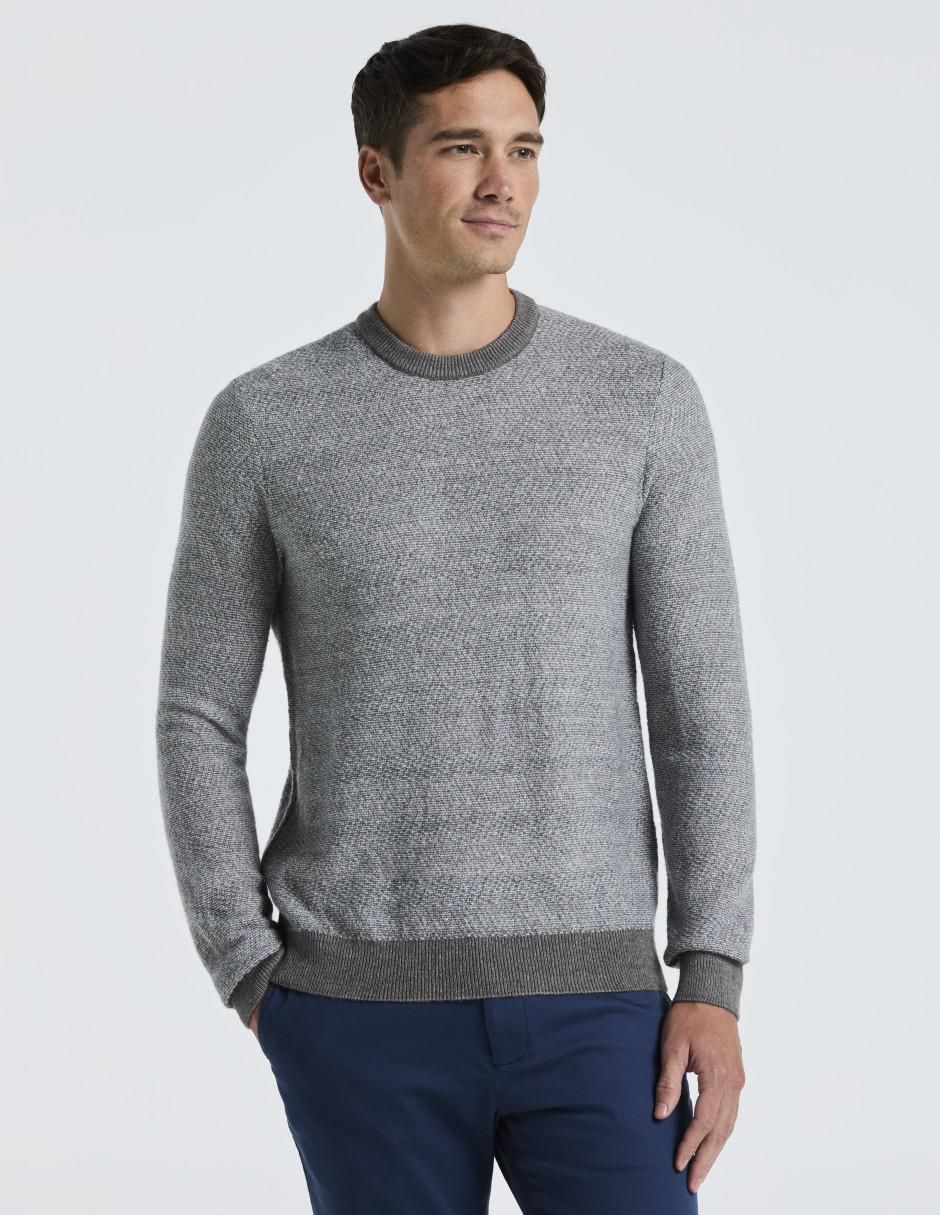 Suéter cuello redondo para hombre Suéter cuello redondo para hombre