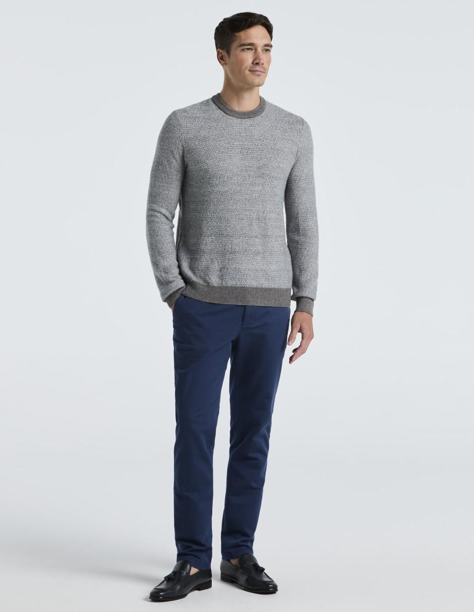 Suéter cuello redondo para hombre 4