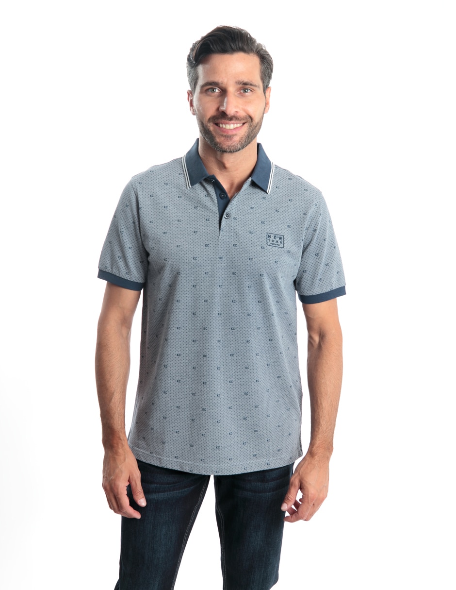 Playera tipo polo para hombre