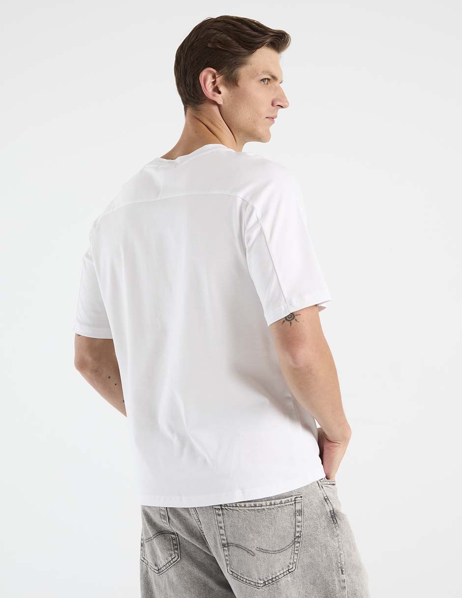 Playera cuello redondo para hombre 2