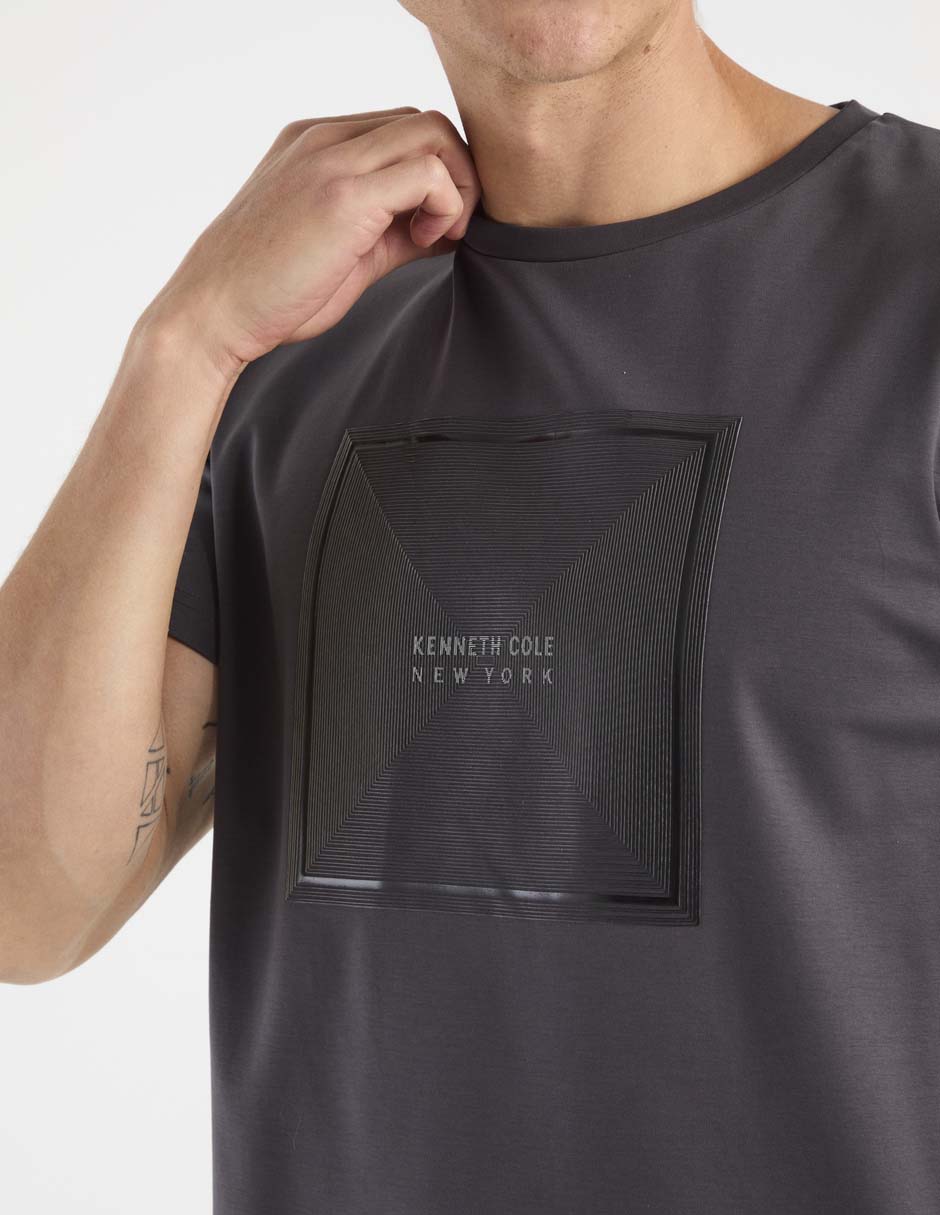 Playera cuello redondo para hombre 4