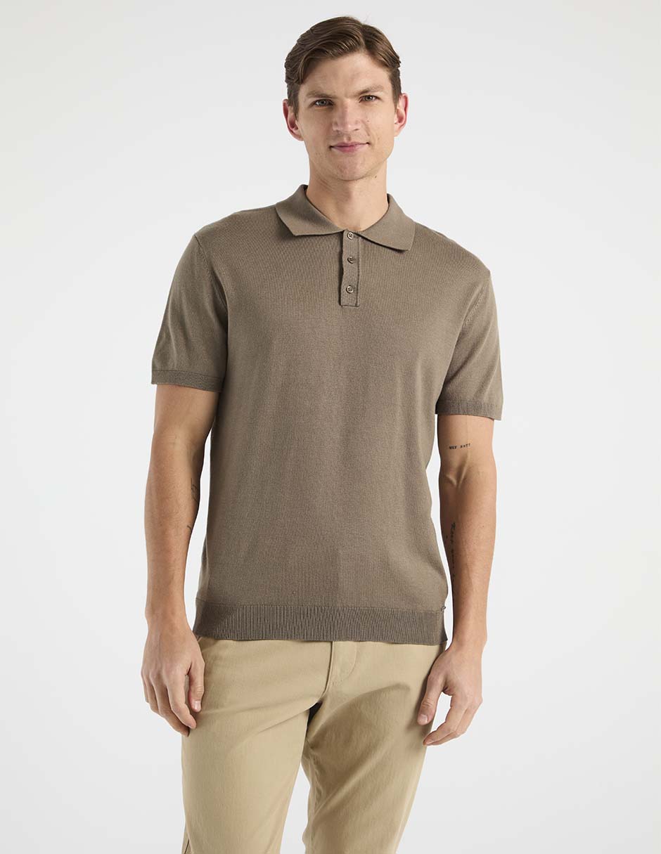 Playera tipo polo para hombre