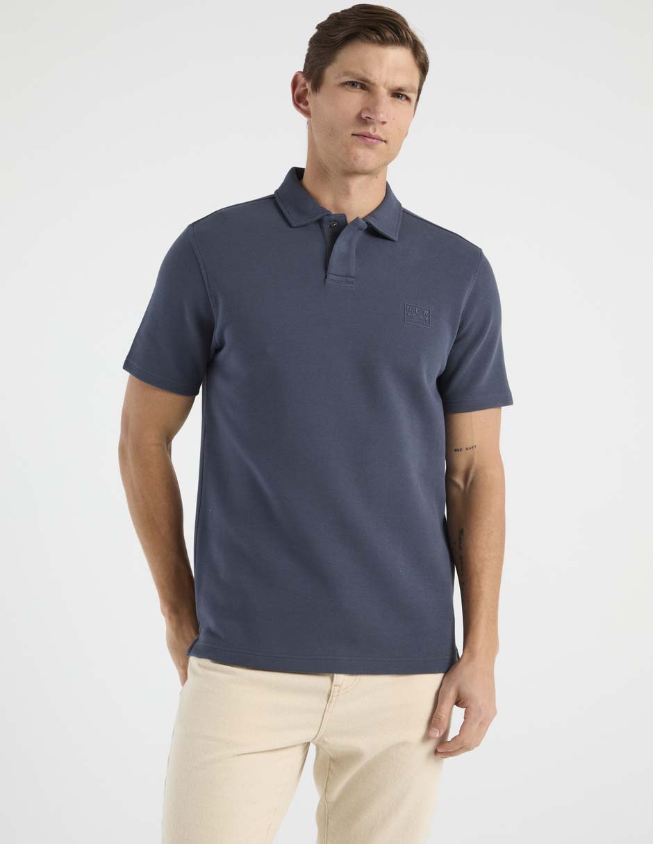 Playera tipo polo para hombre