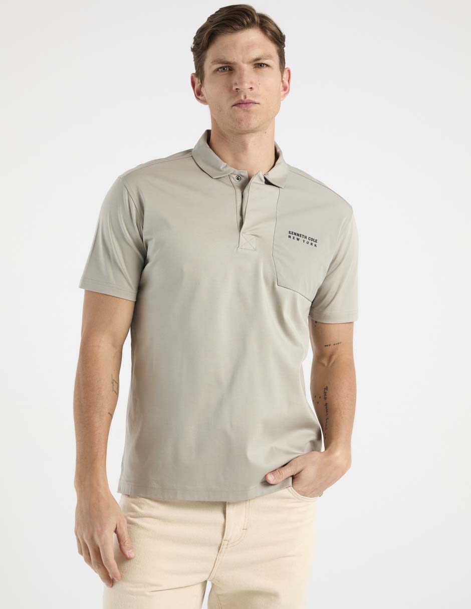 Playera tipo polo para hombre