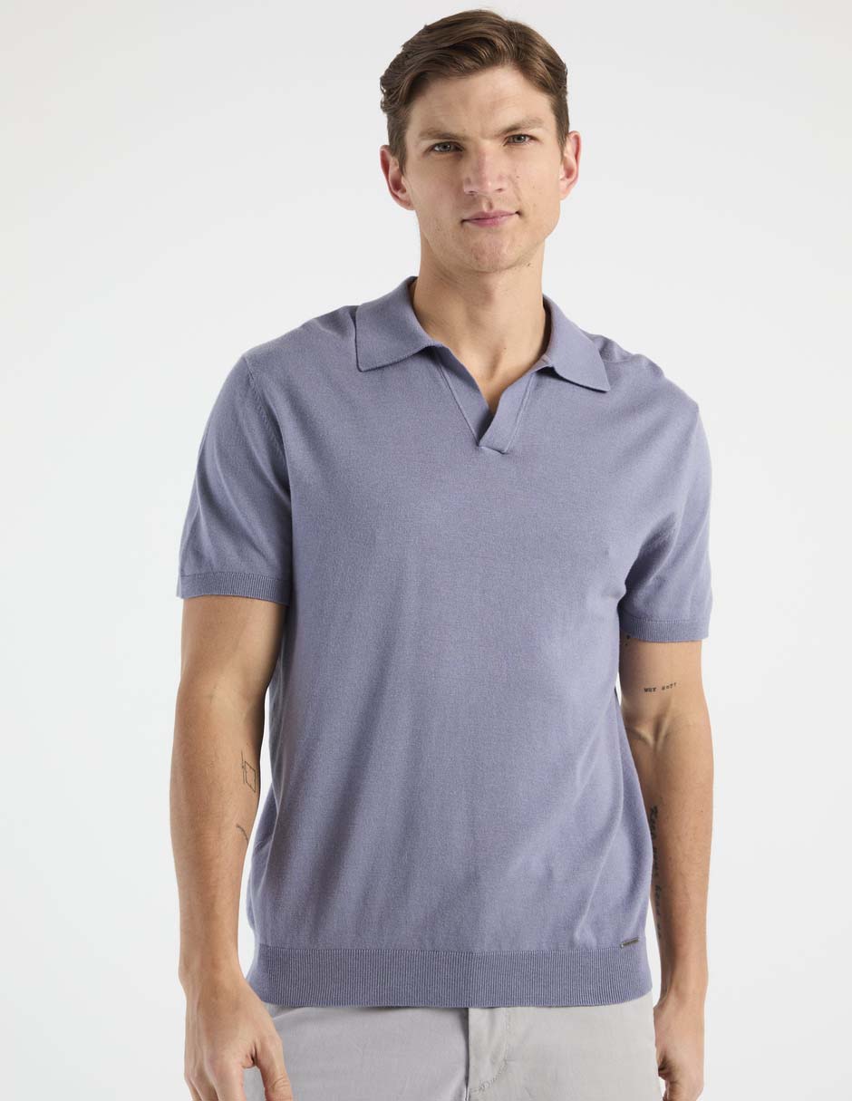 Playera tipo polo para hombre