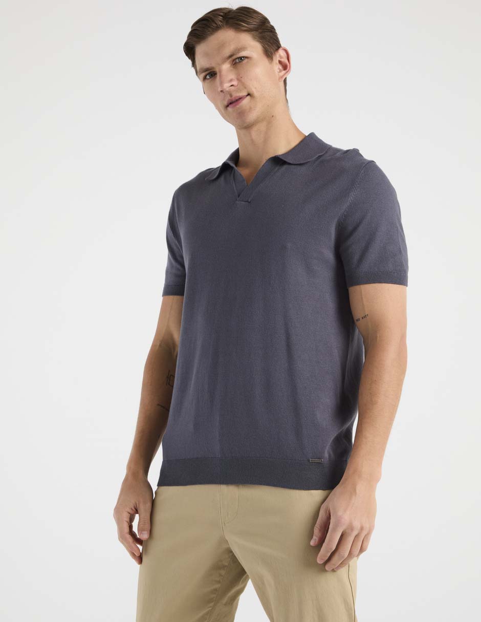 Playera tipo polo para hombre