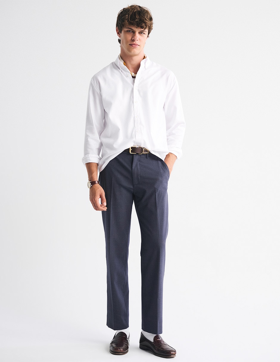 Pantalón relaxed recto para hombre 6