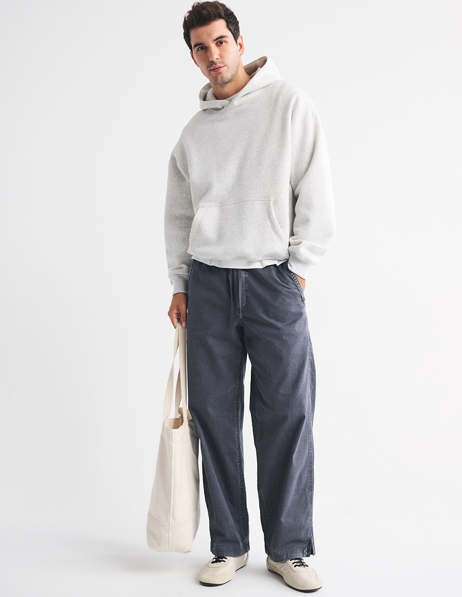 Pantalón casual chino regular de algodón para hombre 8
