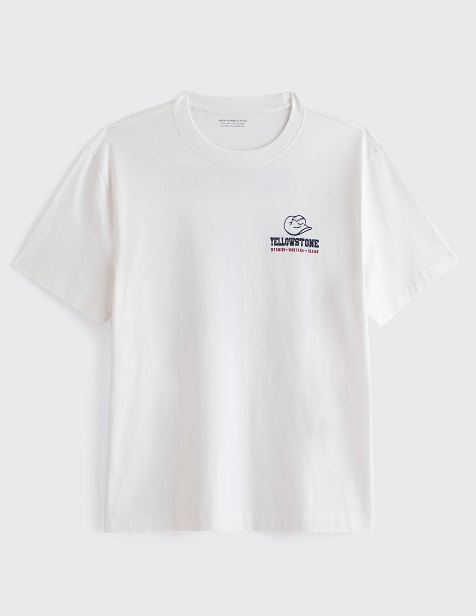 Playera cuello redondo para hombre 2