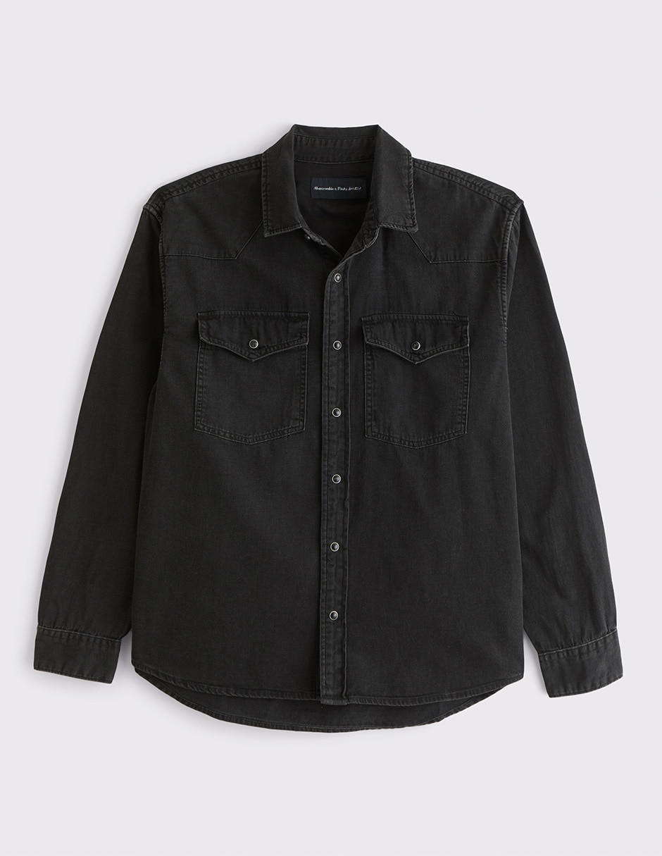 Camisa casual de algodón manga larga para hombre Camisa casual de algodón manga larga para hombre