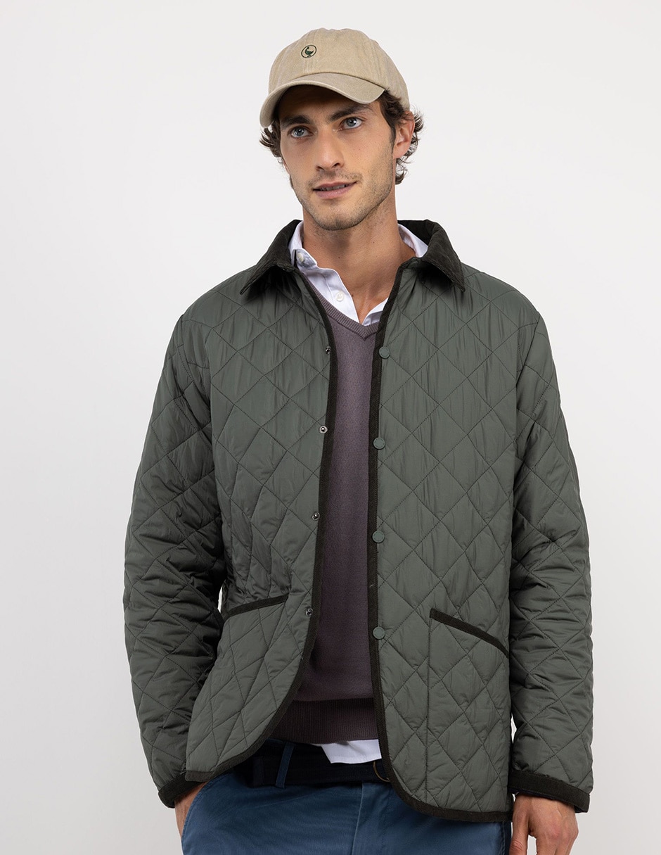 Chamarra acolchada para hombre