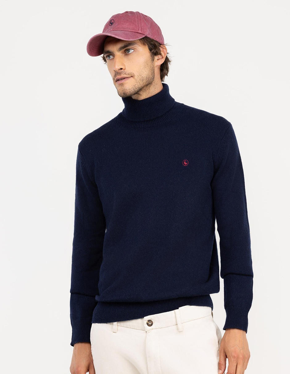 Suéter cuello tortuga para hombre Suéter cuello tortuga para hombre