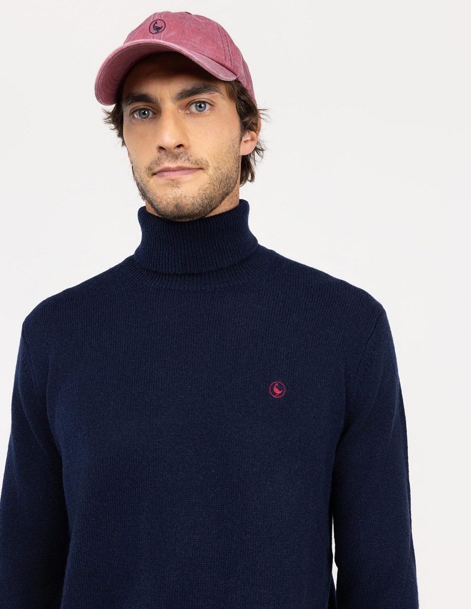 Suéter cuello tortuga para hombre 6