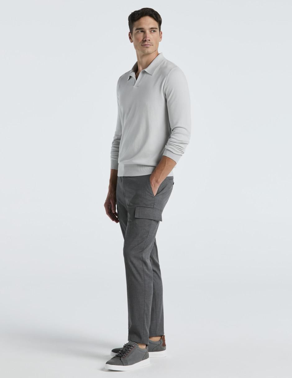 Pantalón cargo slim para hombre 2