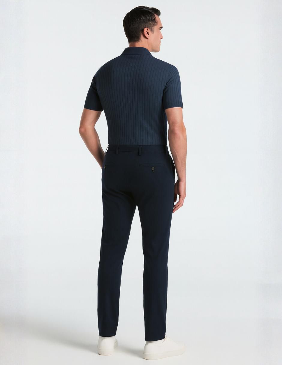 Pantalón casual chino slim para hombre 4
