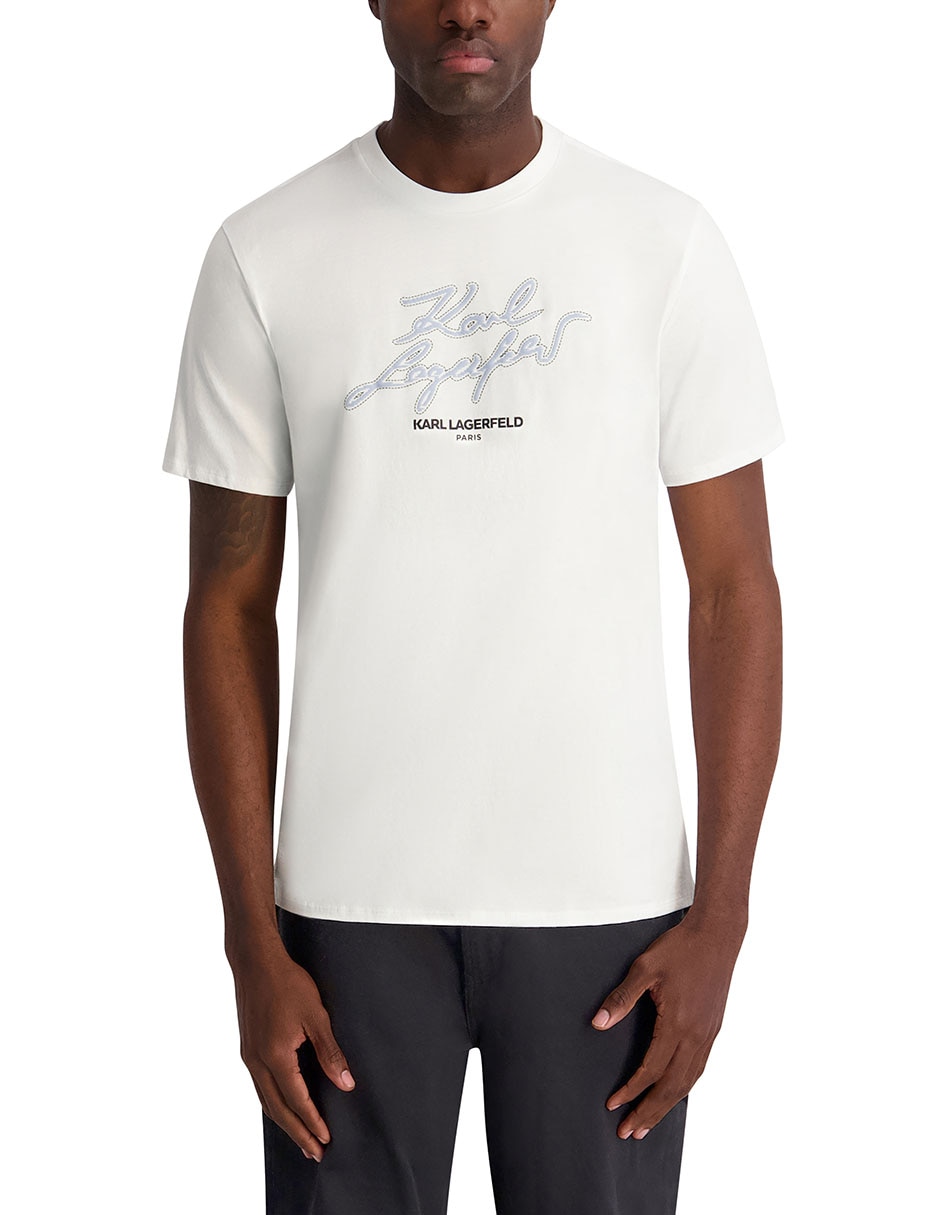 Playera cuello redondo para hombre 2